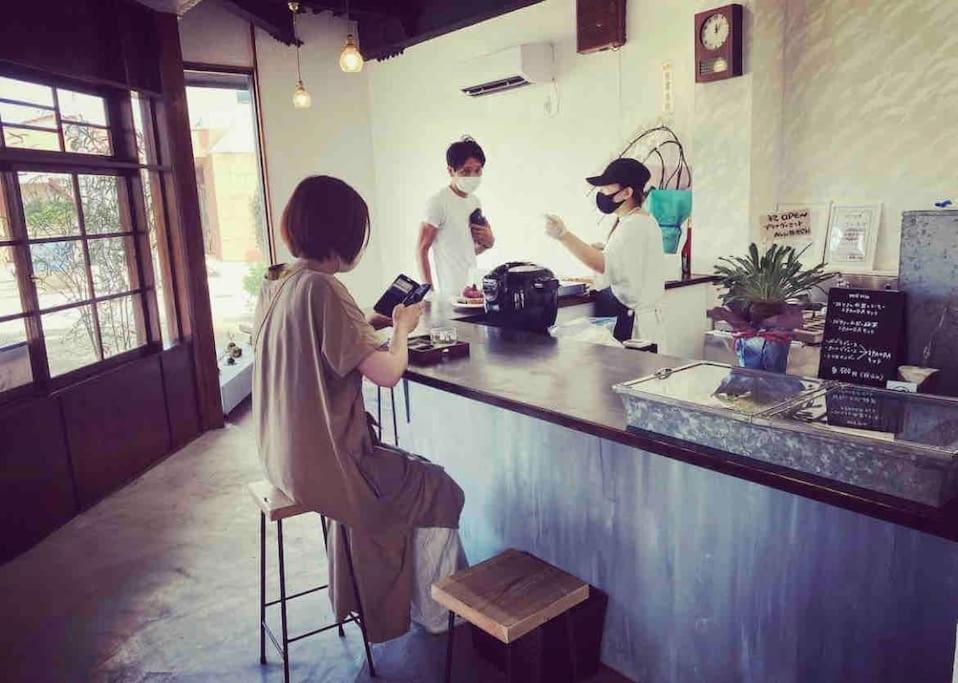 -Wifi強- 那須の入り口jr黒磯駅から歩いて7分の宿泊ビル 完全プライベートフロア Nasushiobara Exterior foto