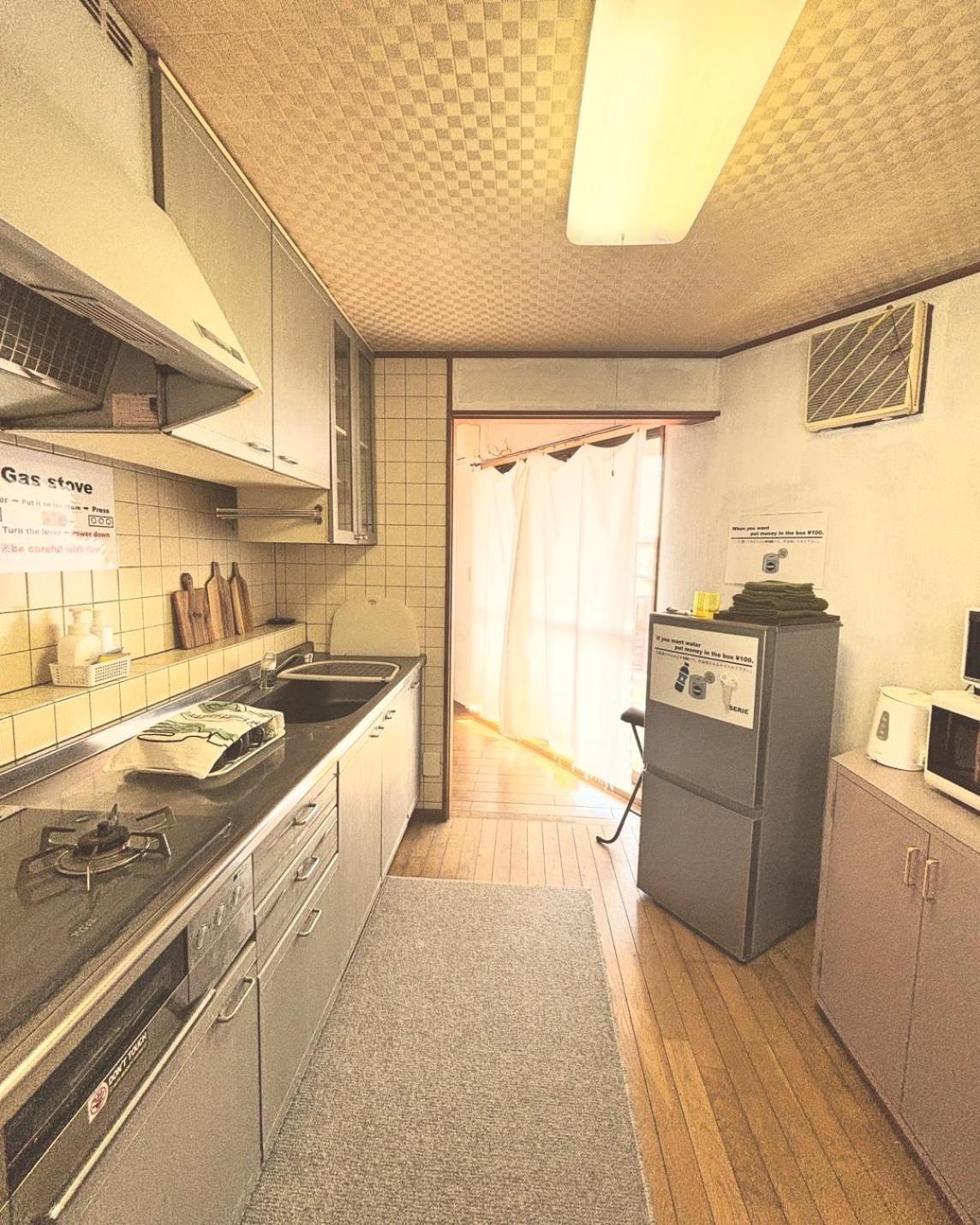 -Wifi強- 那須の入り口jr黒磯駅から歩いて7分の宿泊ビル 完全プライベートフロア Nasushiobara Exterior foto